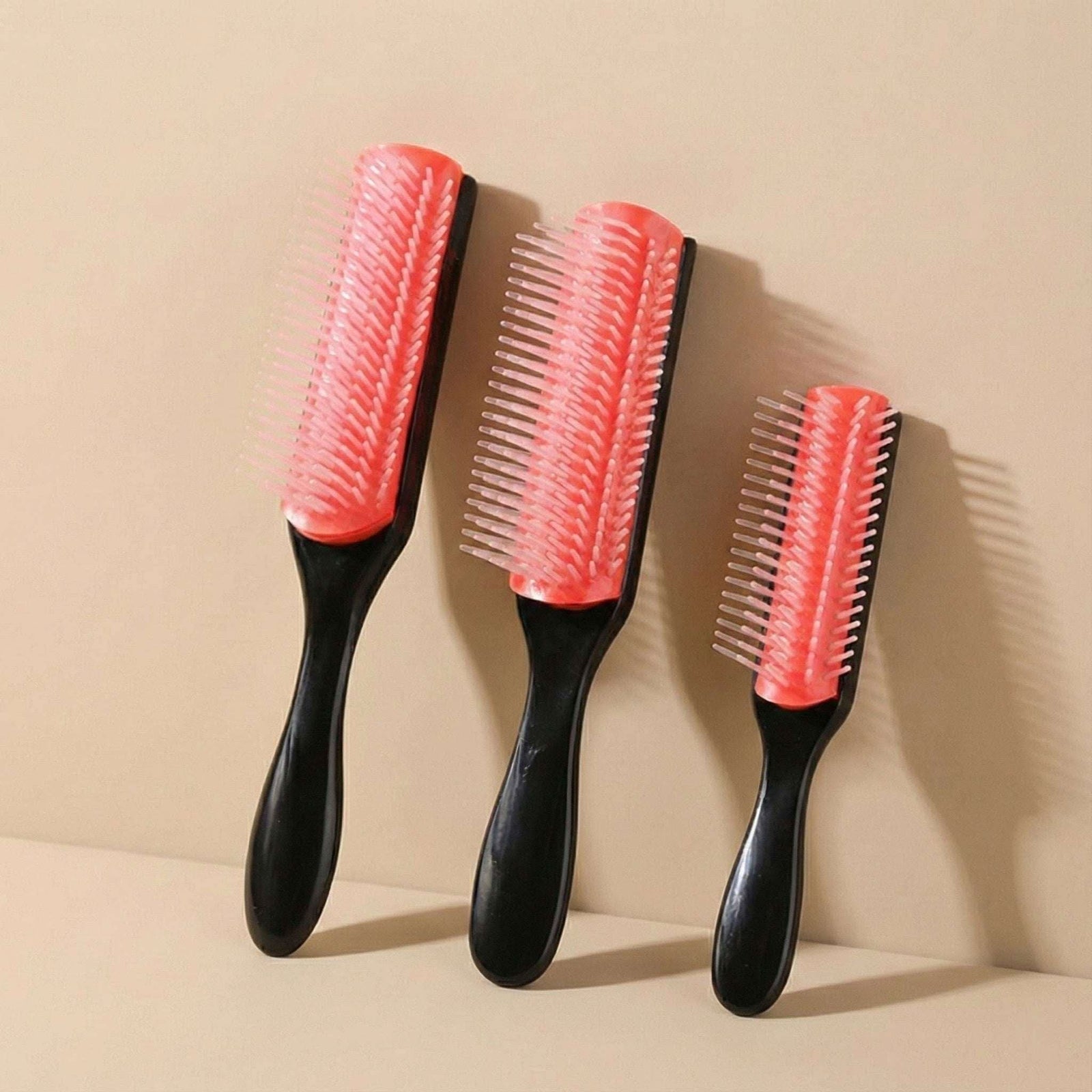 9-Row Detangling Hair Brush - Curl & Collected