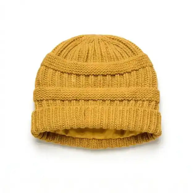 Satin Lined Knit Beanie