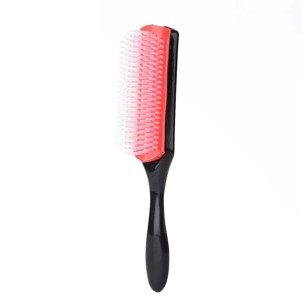 9-Row Detangling Hair Brush - Curl & Collected