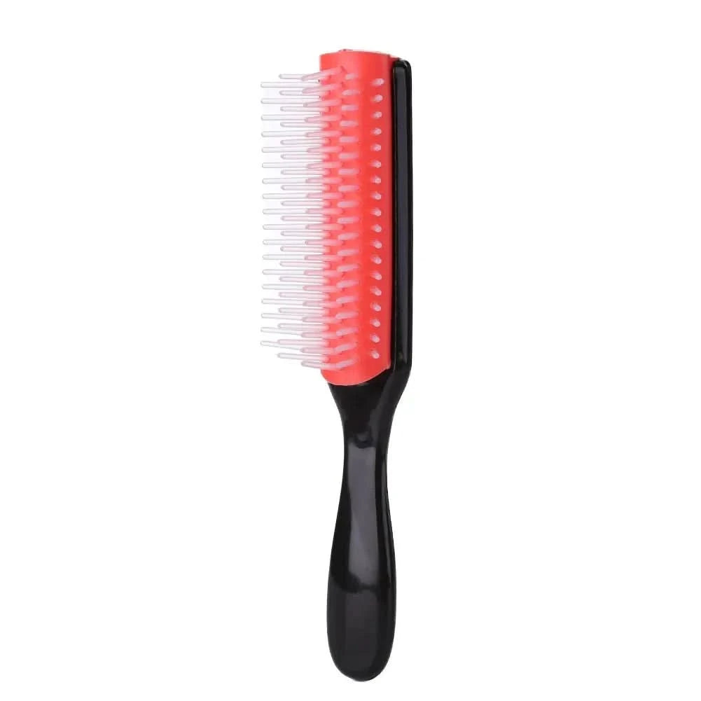 9-Row Detangling Hair Brush - Curl & Collected
