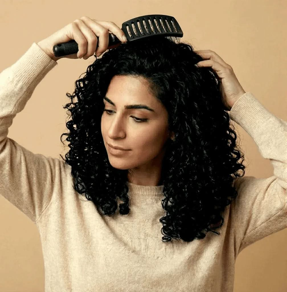 Detangling Styling Hair Brush - Curl & Collected