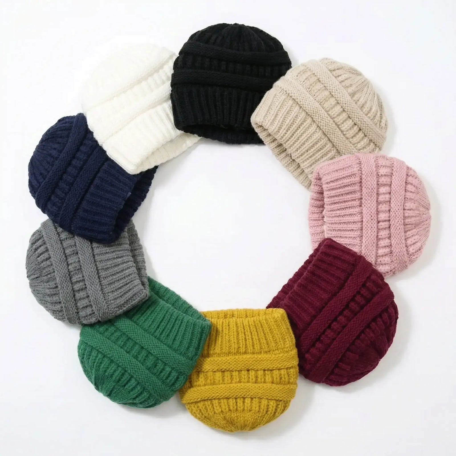 Satin Lined Knit Beanie